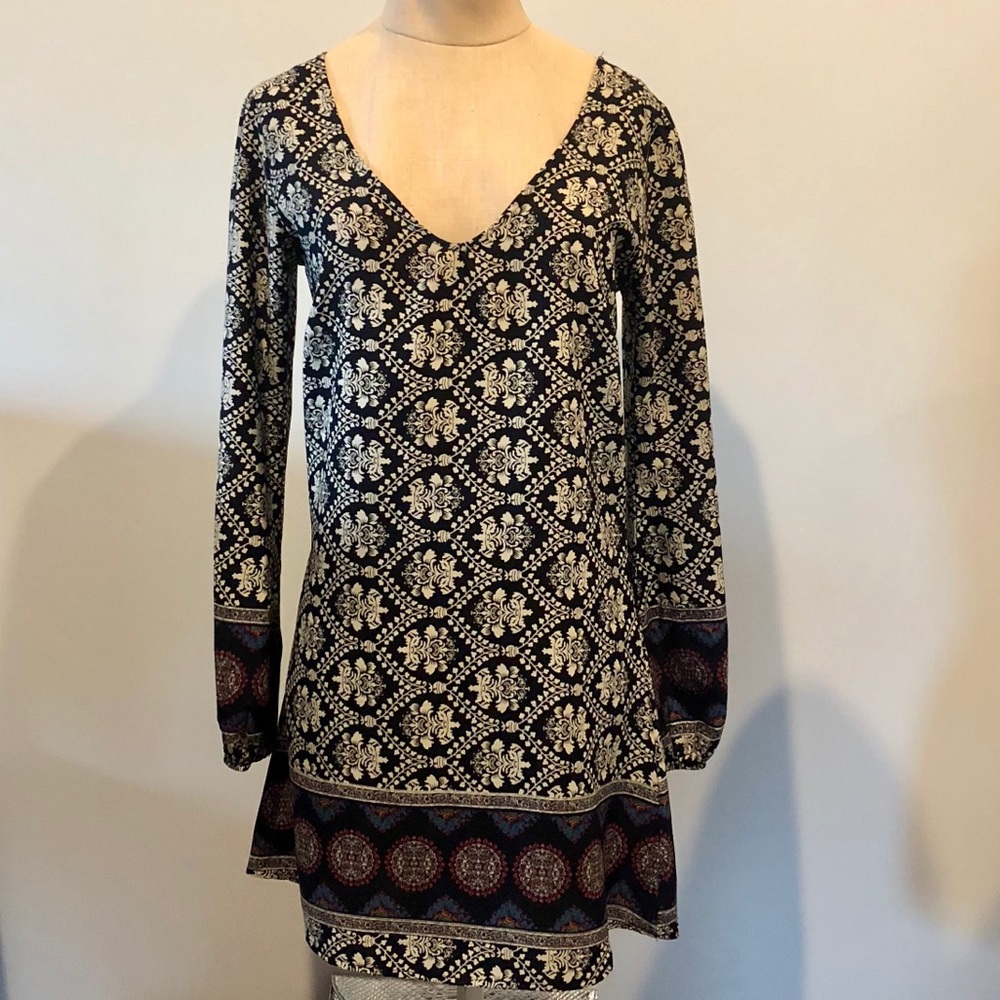 LAC BLEU Printed Tunic/Dress - Picture 2 of 8